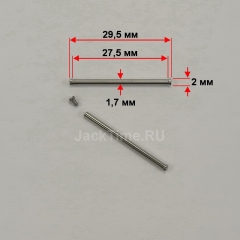 Крепление для ремешка: 27,5 мм, ø1,7 мм, Silver | Festina