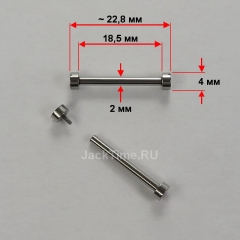 Крепление для ремешка: 18,5 мм, ø2 мм, Silver | Festina